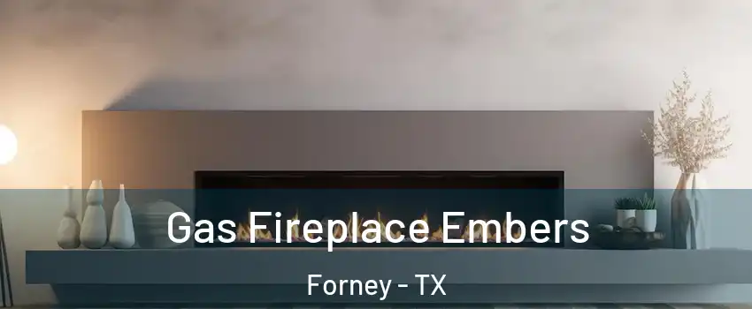  Gas Fireplace Embers Forney - TX