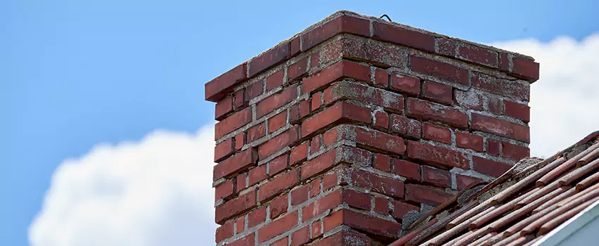 Brick Chimney Flue Installation in Forney, TX