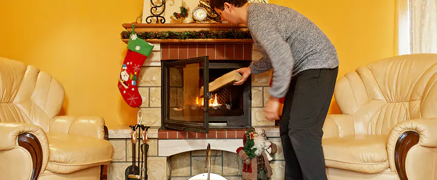 Gas to Wood-Burning Fireplace Conversion Services in Forney, Texas