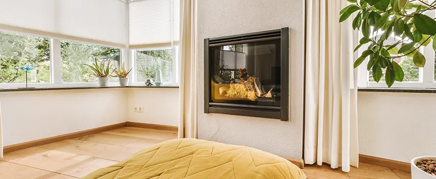 Residential Fireplace Ceramic Glass Installation in Forney, TX