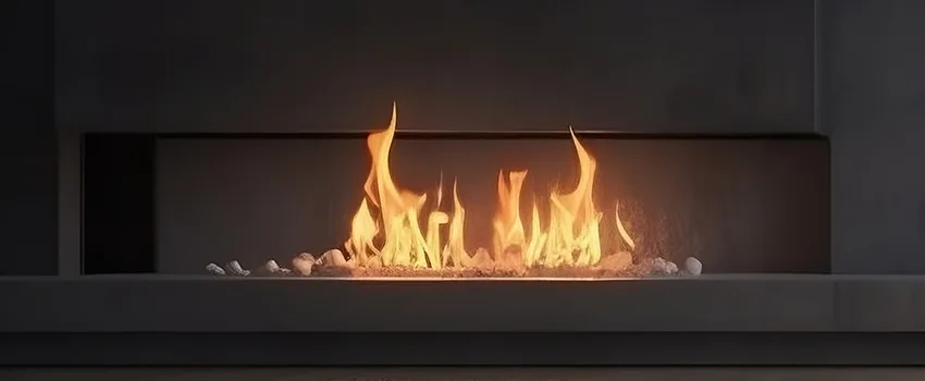 B-Vent Gas Fireplace Installation in Forney, TX