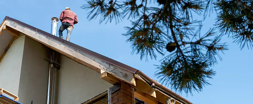 Prefab Chimney Flue Installation in Forney, TX