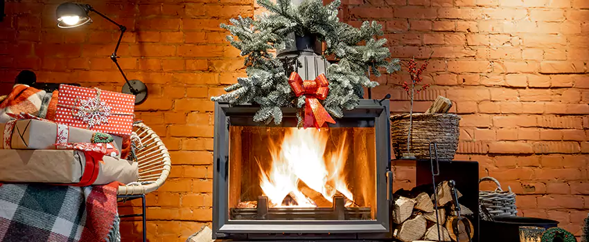 Travis Industries Linear Gas Fireplace Installation in Forney, Texas